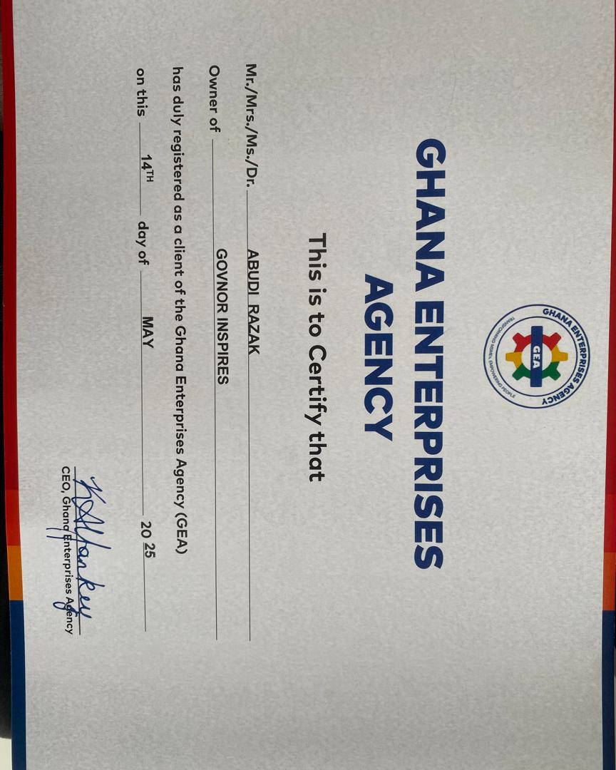 Registration Certificate 2